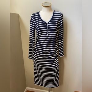 OLD NAVY Maternity Striped Dress | Size Small